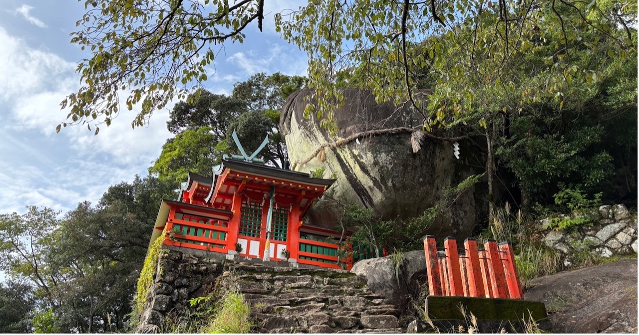 カエルの神様と速玉大社へ
