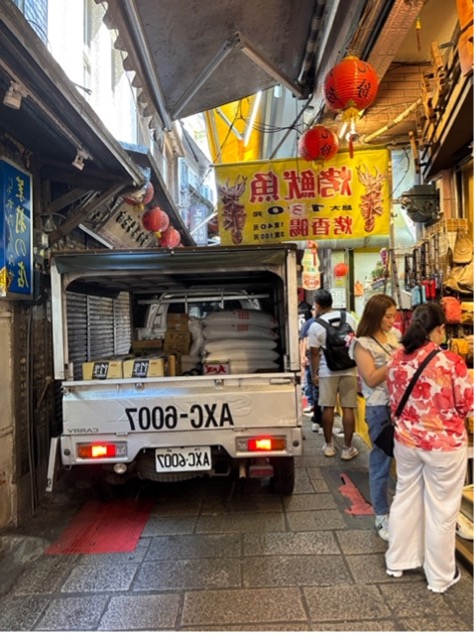 台北から九份への小旅行